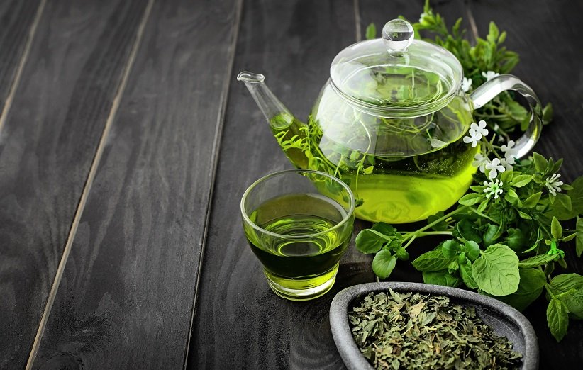 green tea in a pot 1 کشف فواید شگفت انگیز چای سبز ارگانیک